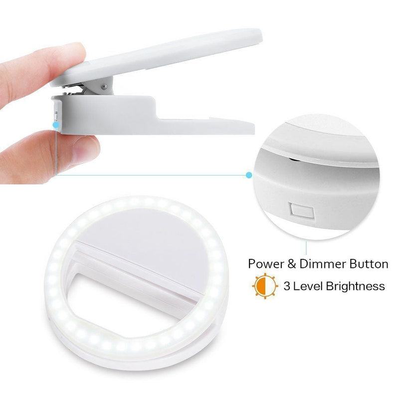 Anel de LED para Selfie